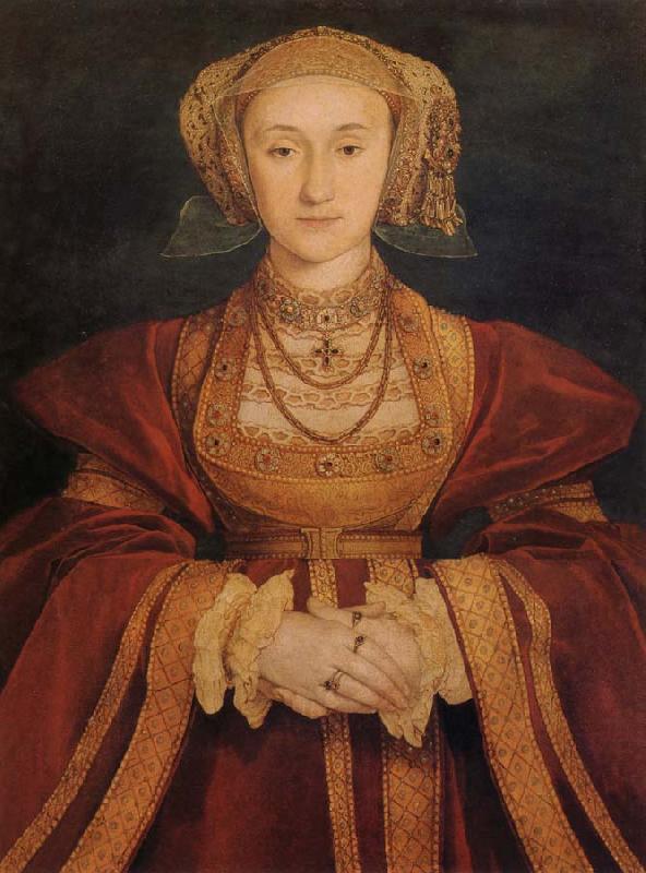 Hans Holbein Anne de Cleves reine d'Angleterre,quatrieme epouse d'Henri VIII Sweden oil painting art